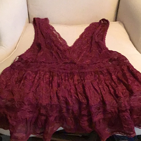 Free People Intimate Lace Top - Picture 2 of 7